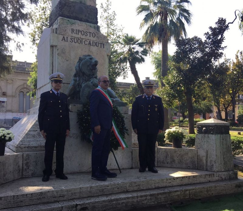 Celebrazioni IV Novembre a Riposto