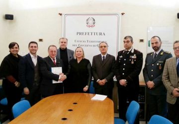 Siglata in Prefettura convenzione con Confcommercio per migliorare la sicurezza
