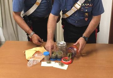 Attivit&agrave; antidroga: un arresto a Giardini e due denunciati a Taormina