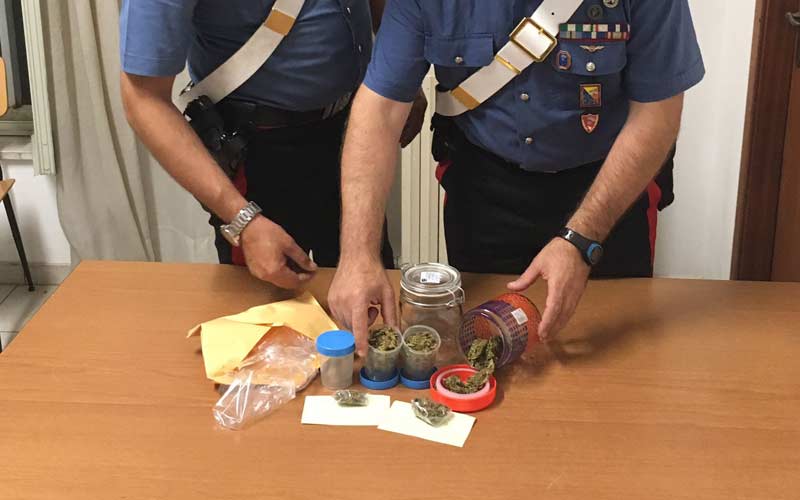 Attività antidroga: un arresto a Giardini e due denunciati a Taormina
