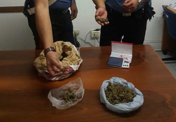 Letojanni: i Carabinieri intervengono per una lite in famiglia ed arrestano il convivente per spaccio