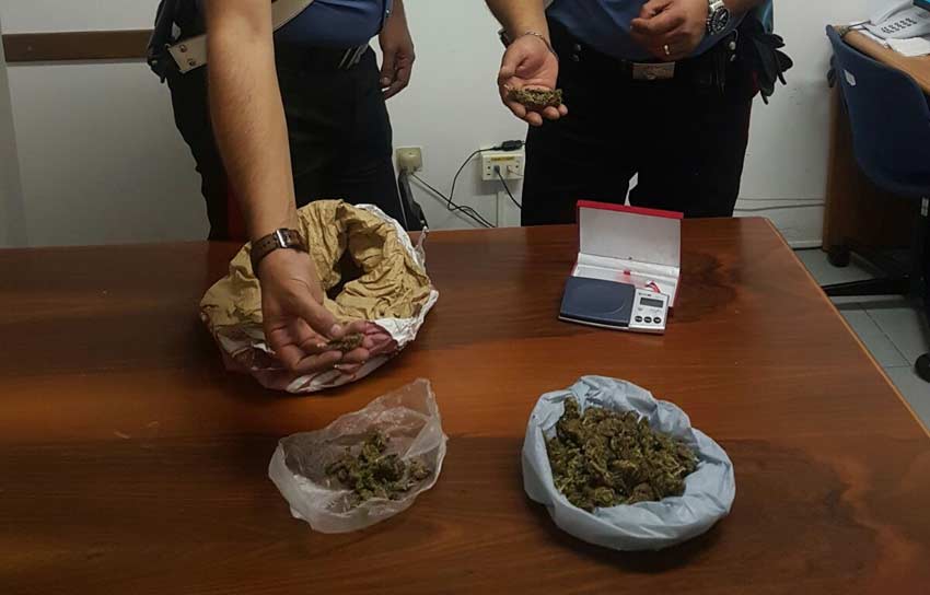 Letojanni: i Carabinieri intervengono per una lite in famiglia ed arrestano il convivente per spaccio