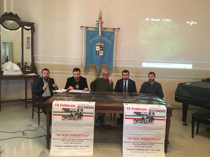 “Il giorno del Ricordo”: conferenza nel salone del vascello a Riposto