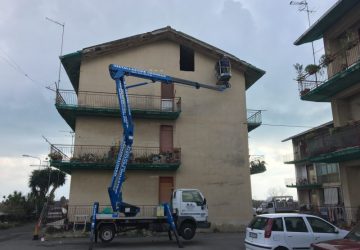 Mascali, interventi di messa in sicurezza alloggi popolari di via La Malfa