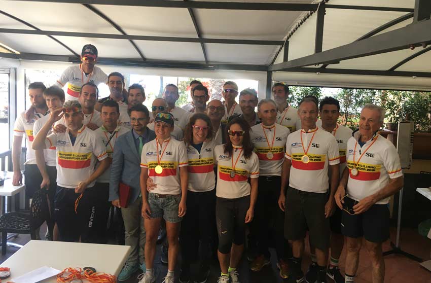 Ciclismo: successo a Riposto per la prova unica del Campionato Regionale Acsi Sicilia 2016 Cronosquadre