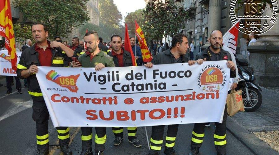 Usb-Vigili del Fuoco: “ignorati e umiliati dal sindaco Bianco”