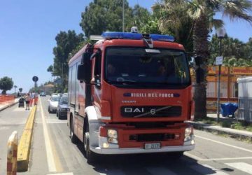 Carruba, fuga di gas dopo rottura tubazione. Intervento dei Vigili del fuoco