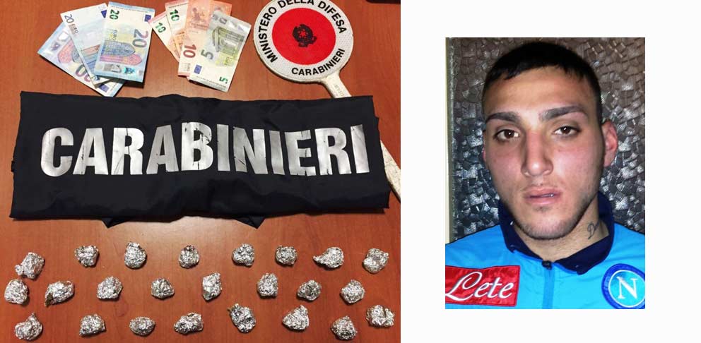 Pusher in manette a Picanello: nascondeva “l’erba” nella grondaia