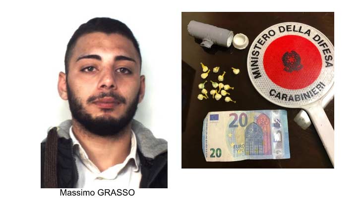 San Cristoforo: in manette spacciatore di cocaina “ingegnoso”