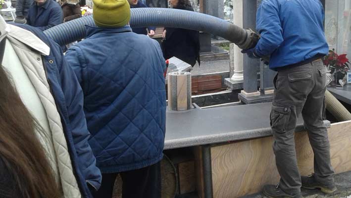 Catania, Cimitero allagato: una vergogna che si ripete