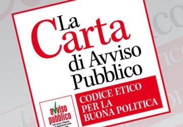 Riposto: domani in Consiglio comunale la Carta di Avviso pubblico