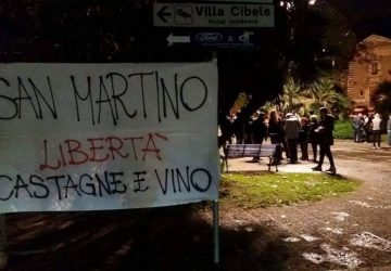 Catania, la Piazzetta: “San Martino, libertà, castagne e vino”
