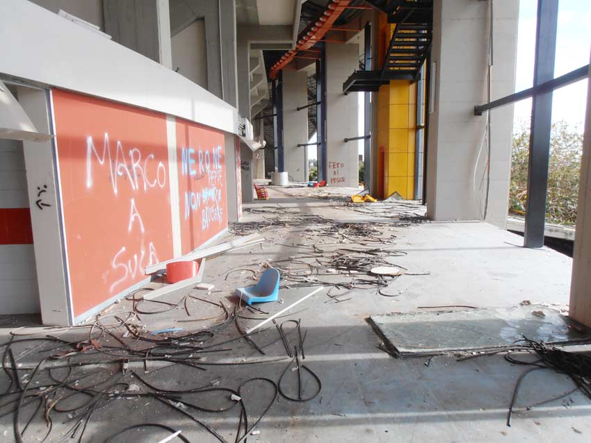 Recuperare il PalaGalermo e tanti altri impianti a Catania dalle azioni dei vandali