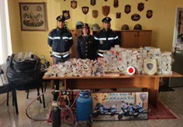 Fiumefreddo: furto con spaccata a tabacchi. Recuperata la refurtiva