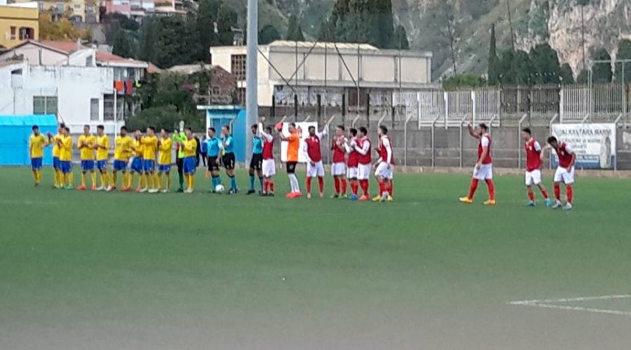 Calcio: pirotecnico 3-3 tra Sporting Taormina e Giarre