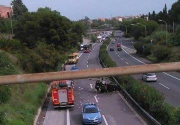 Autostrada A18: grave incidente. Tre feriti