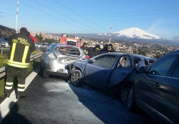 Incidente sulla tangenziale di Catania, forti rallentamenti della circolazione
