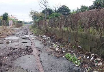 Mascali, via Giacomo Matteotti &egrave; una pista da motocross
