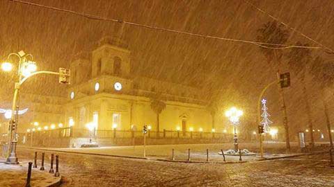 Emergenza neve nel Giarrese: diversi soccorsi di carabinieri e vigili del fuoco  FOTO