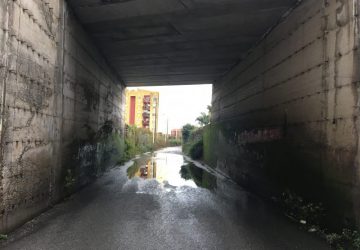 Giarre, poche ore di pioggia e la citt&agrave; va in crisi