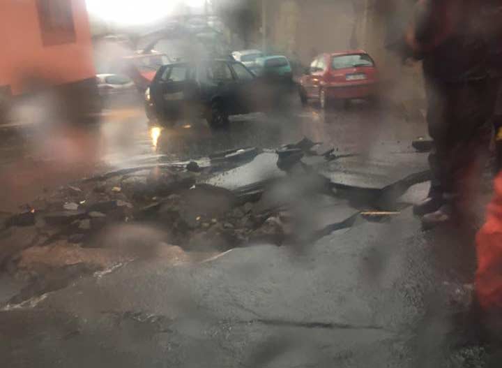 Acireale, Aci S. Antonio e Aci Catena: cronaca di una normale giornata di maltempo